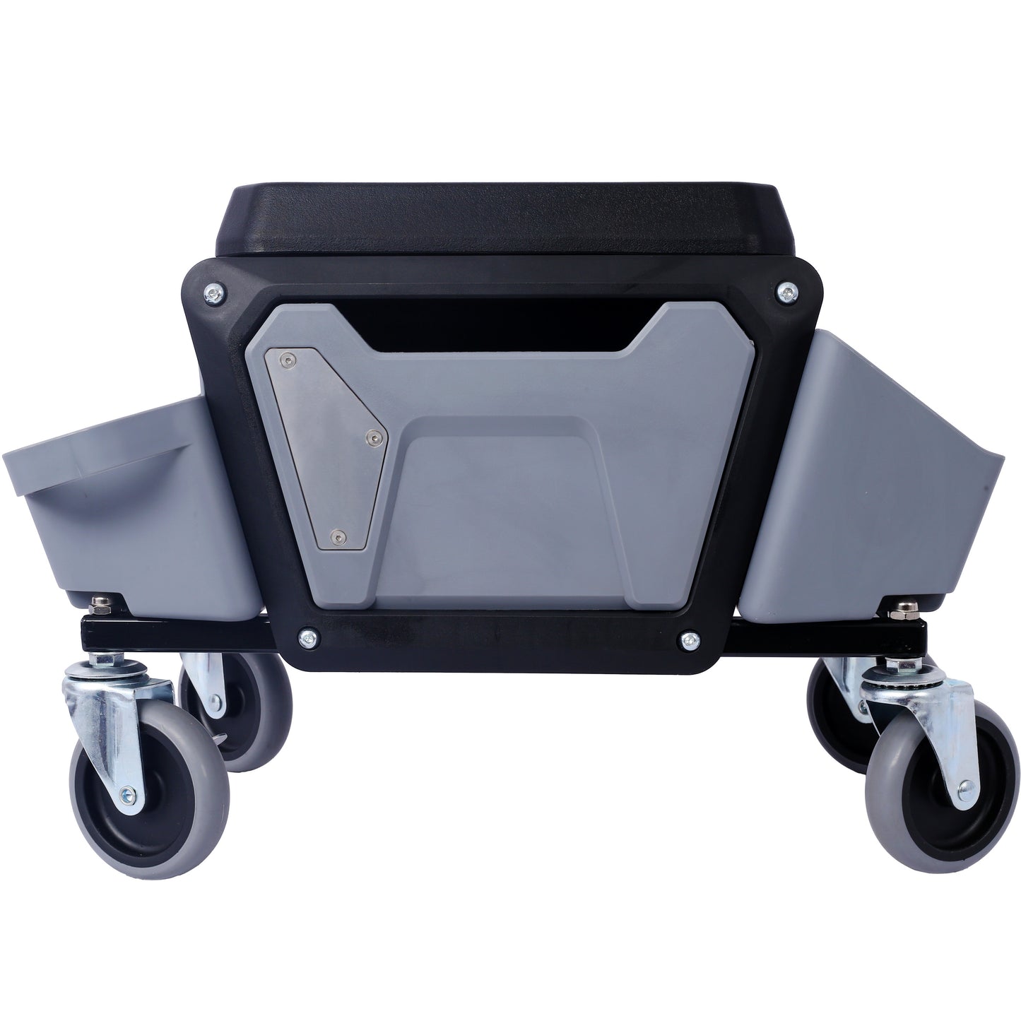 Heavy Duty Mechanic Stool, 330 Lbs Weight Capacity, Garage Stool With Wheels