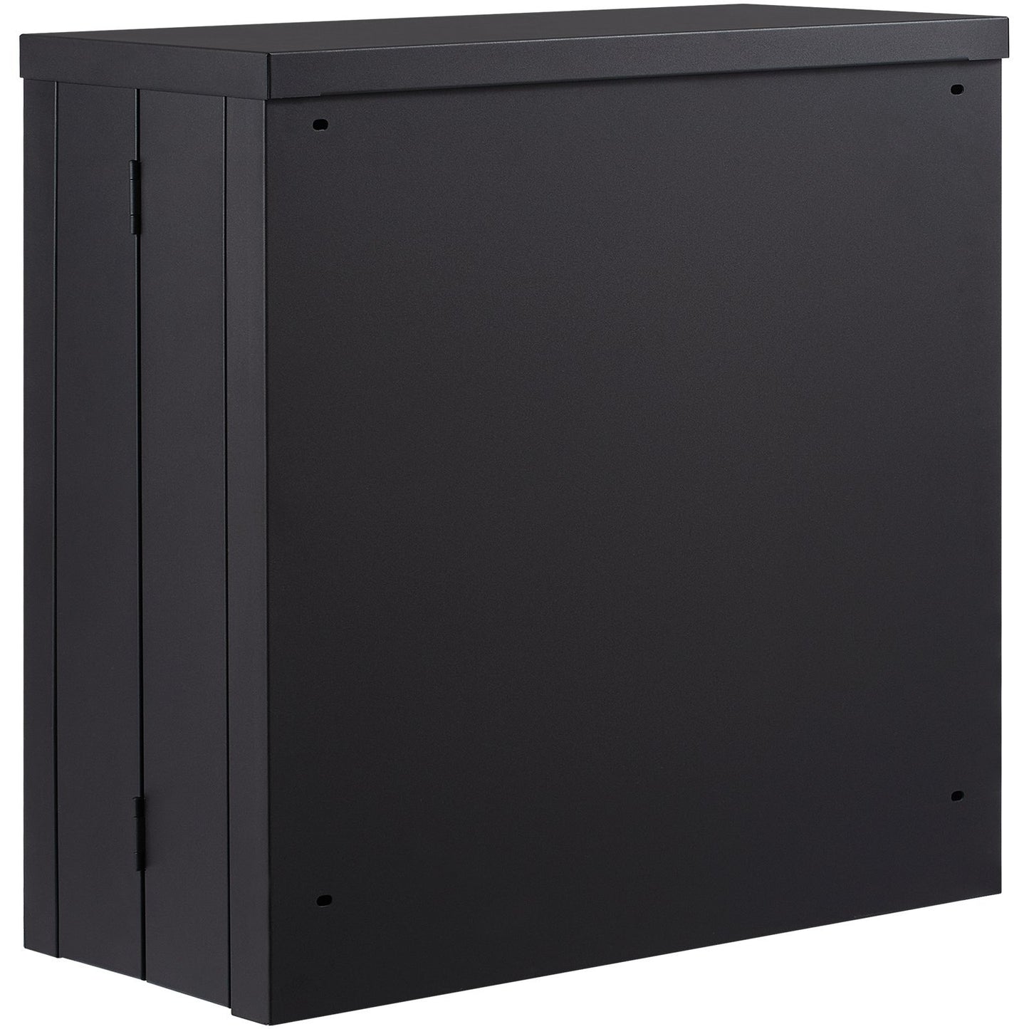 VEVOR Foldable Wall Cabinet, Metal Garage Cabinet Wall Mounted 26 Small Cabinet 240 LBS Loading Capacity Adjustable Shelf Magnetic Door File Locker For Garage Office Home Black