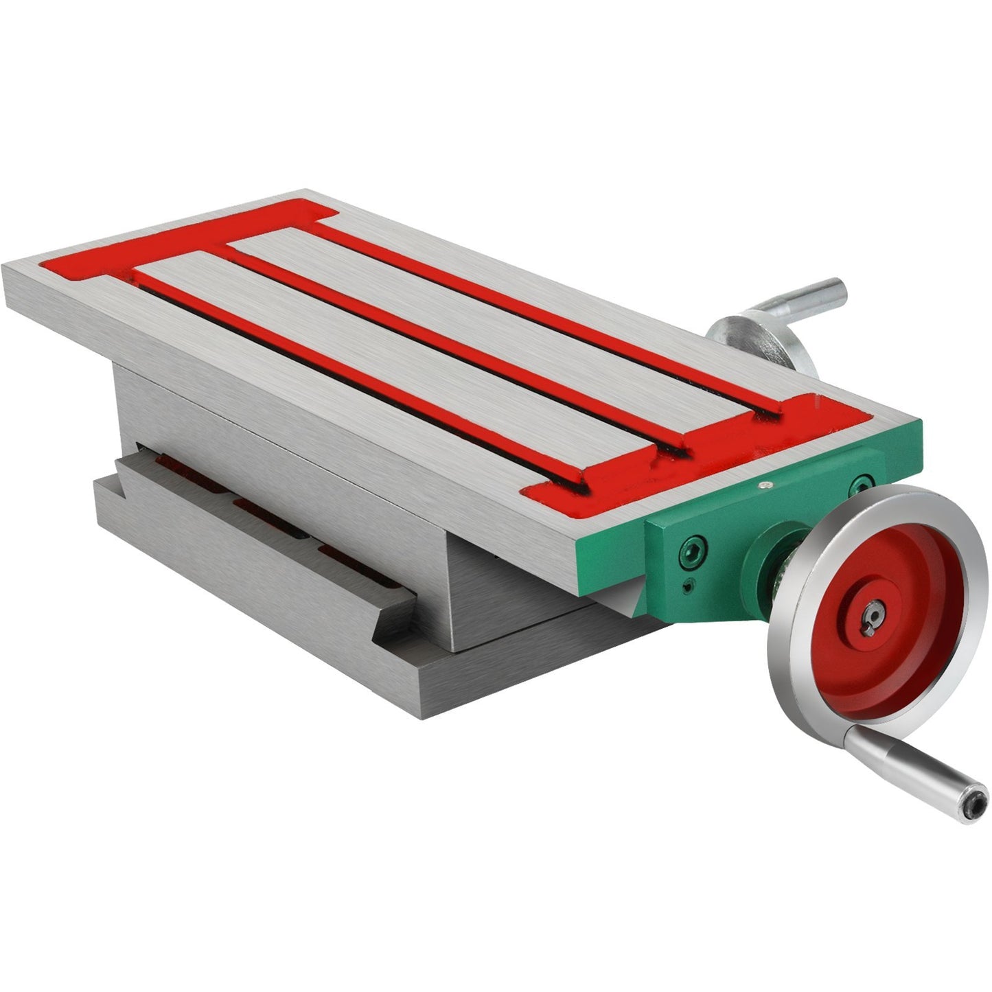 VEVOR Milling Working Table 17.7 X 6.7 Inch, Compound Milling Machine Work Table 2 Axis 4 Ways Move, Multifunction Milling Working Table Heavy-duty Structure,for Milling And Drilling Machine