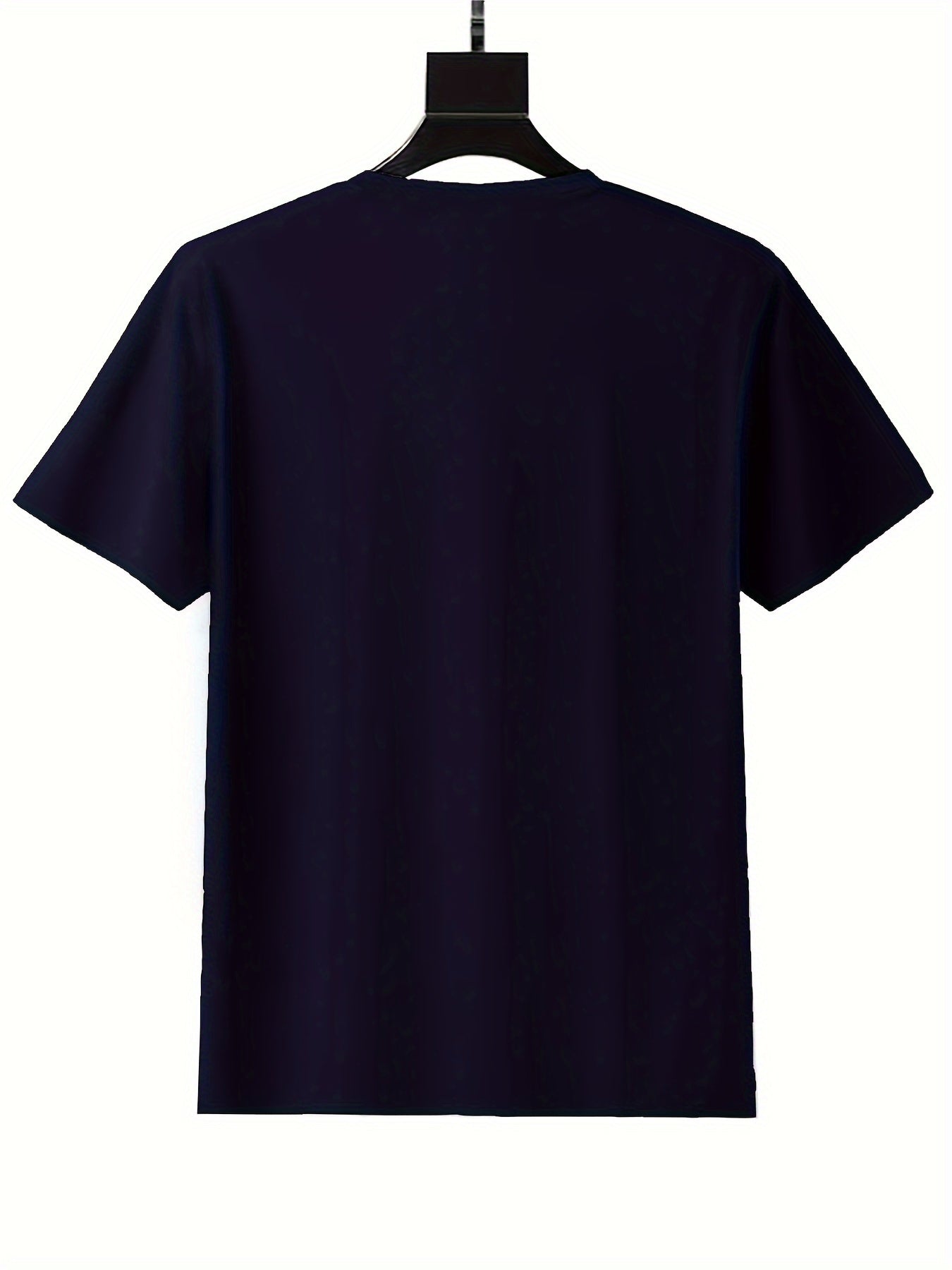 Round Neck Printed T-shirt Casual Short Sleeved Top