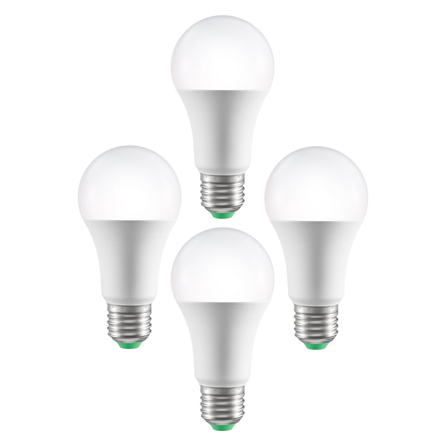 VEVOR Smart Light Bulbs, 4-Pack, 9W Multicolor LED Bulbs, 800 Lumens With Smart Control Compatibility For Vera, Google Assistant, Amazon Alexa, IOS, Android, RGB Color Changing