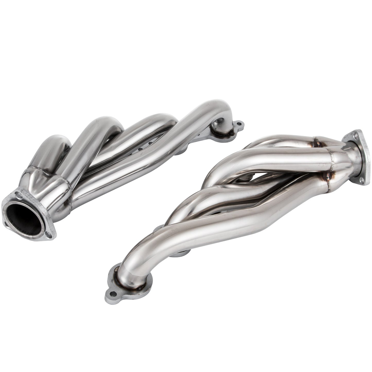 VEVOR Exhaust Header Set 1 Exhaust Turbo Headers, Stainless Steel Exhaust Manifold Headers, Shorty Engine Conversion LS Swap Exhaust Headers For Chevy LS1 LS2 LS3 LS6 LS10 SUV Truck Car