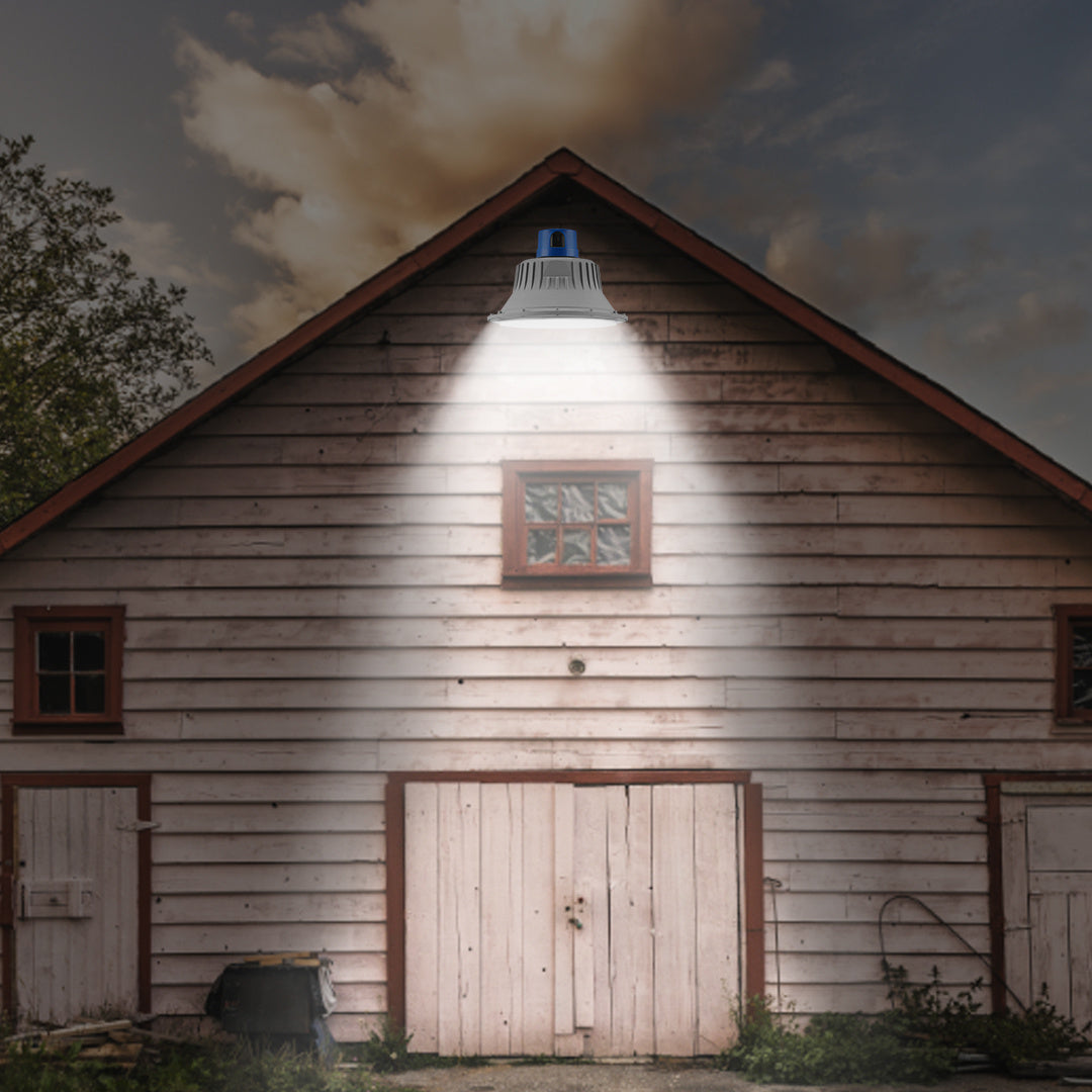 VEVOR LED Barn Light, 50W 5500LM, Ultra Brightness 6000K Daylight, Dusk To Dawn Area Lights, Outdoor Security Flood Lighting, IP65 Waterproof