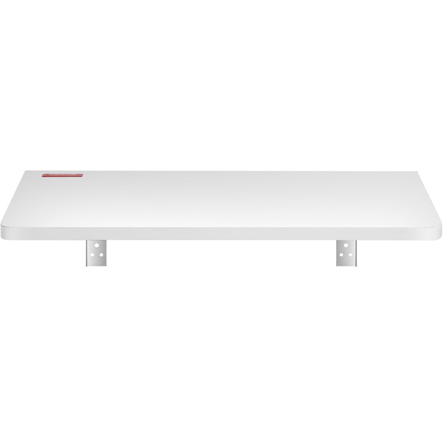 VEVOR Wall Mounted Folding Table, Wall Mount Drop Leaf Tables, Wooden Floating Desk For Dining, Laundry Room, Office, Fold Down Desk With Carbon Steel Bracket