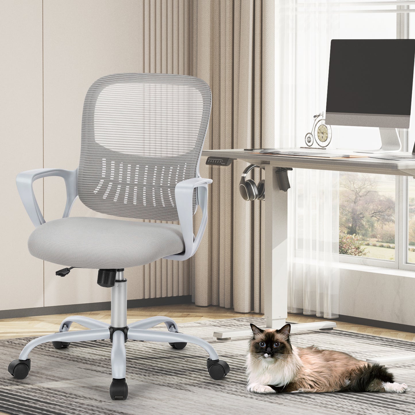 Standing Desk High Office Chair