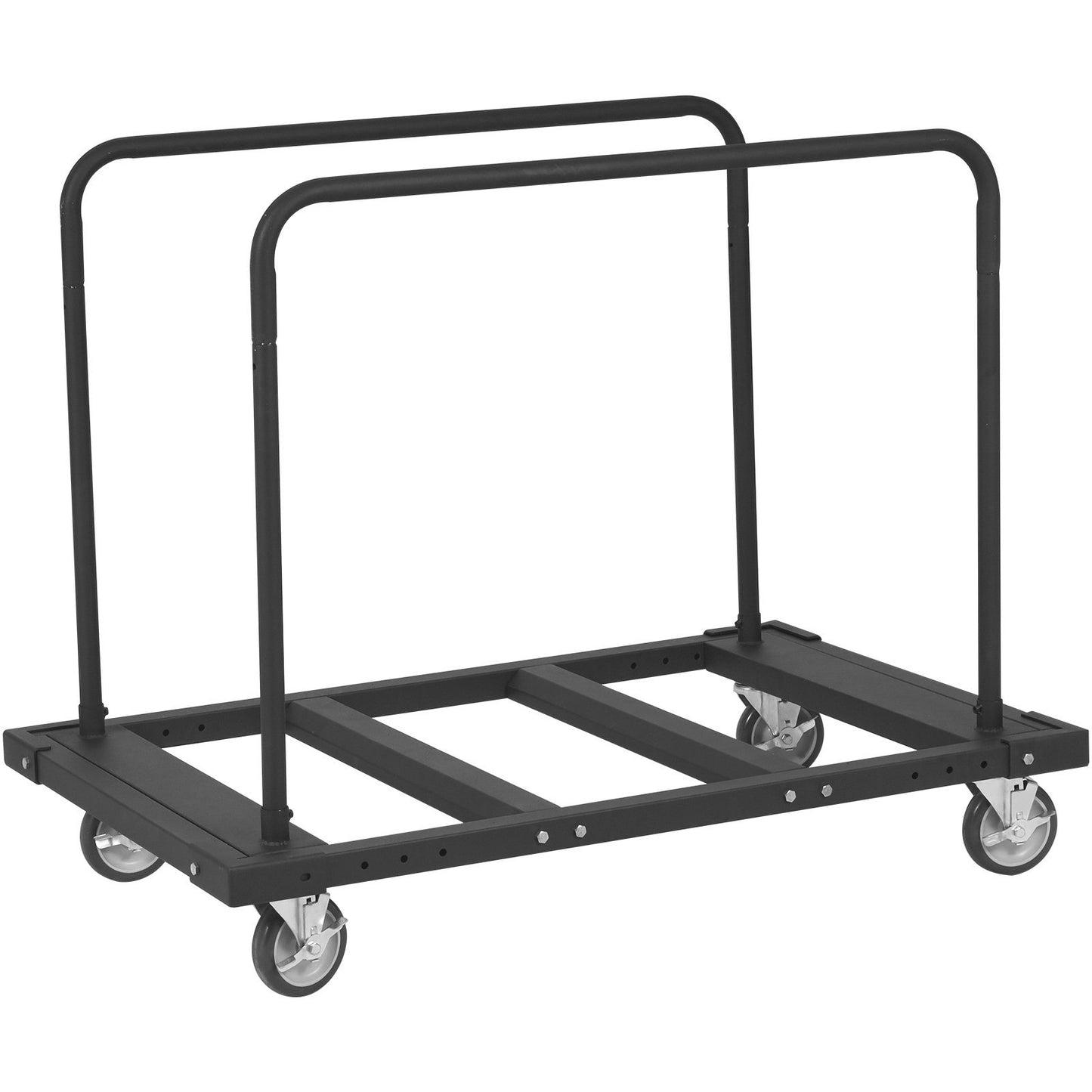 VEVOR Drywall Cart, 1800 LBS Panel Dolly Cart With Deck And Swivel Wheels, Heavy-Duty Drywall Sheet Cart, Handling Wall Panel, Sheetrock, Lumber, For Garage, Home, Warehouse