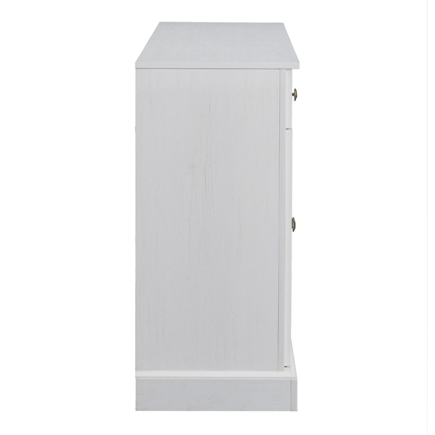TREXM Kitchen Sideboard Buffet With 2 Drawers & 4 Doors Adjustable Shelves