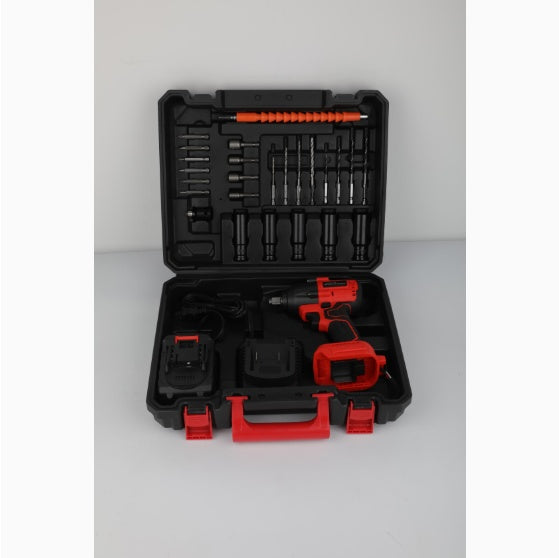 One Piece Portable 48V Cordless Impact Wrench, Cordless Drill Kit, Brushless Impact Wrench, Drill Kit With Batteries, Accessories And Toolkit For Car Tires, Electric Bikes, Garden Sheds