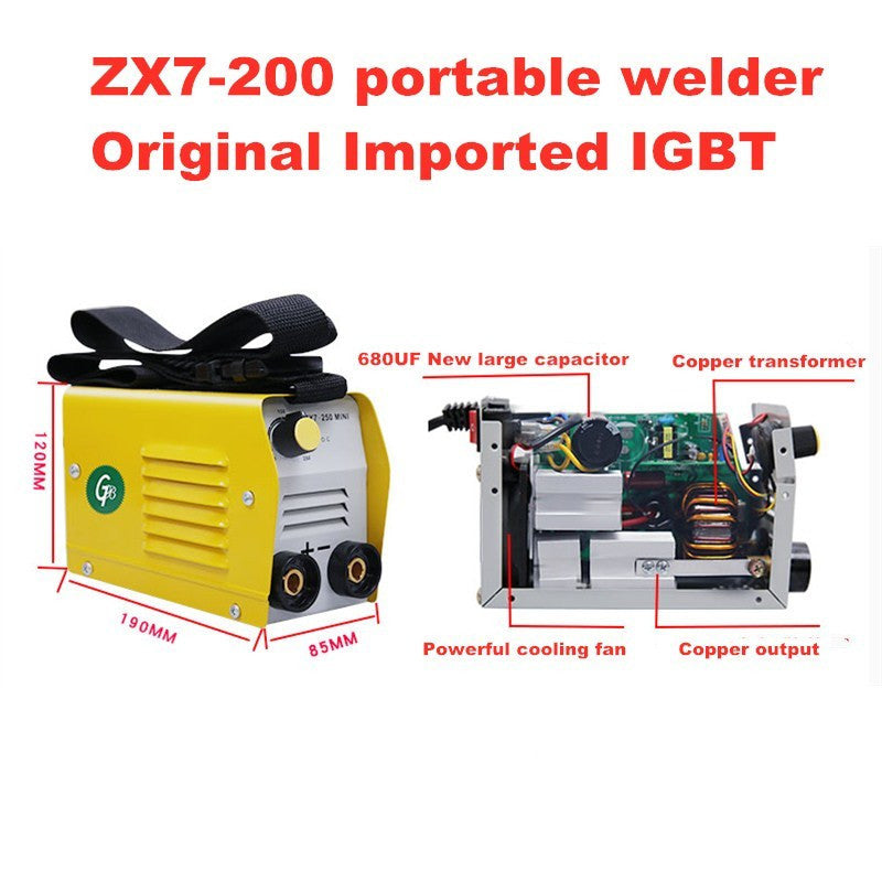 Miniature portable welding machine