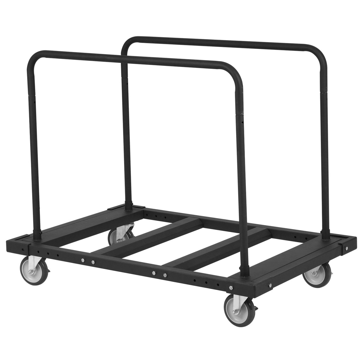 VEVOR Drywall Cart, 1800 LBS Panel Dolly Cart With Deck And Swivel Wheels, Heavy-Duty Drywall Sheet Cart, Handling Wall Panel, Sheetrock, Lumber, For Garage, Home, Warehouse