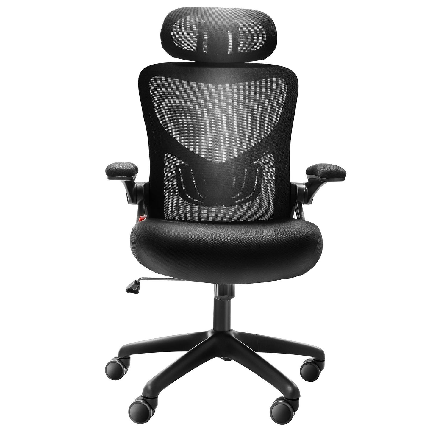 VEVOR Office Chair With Adjustable Lumbar Support, High Back Ergonomic Desk Chair With Adjustable Headrest, Ergonomic Office Chair Backrest With 2D Armrest, Computer Chair For Home, Office