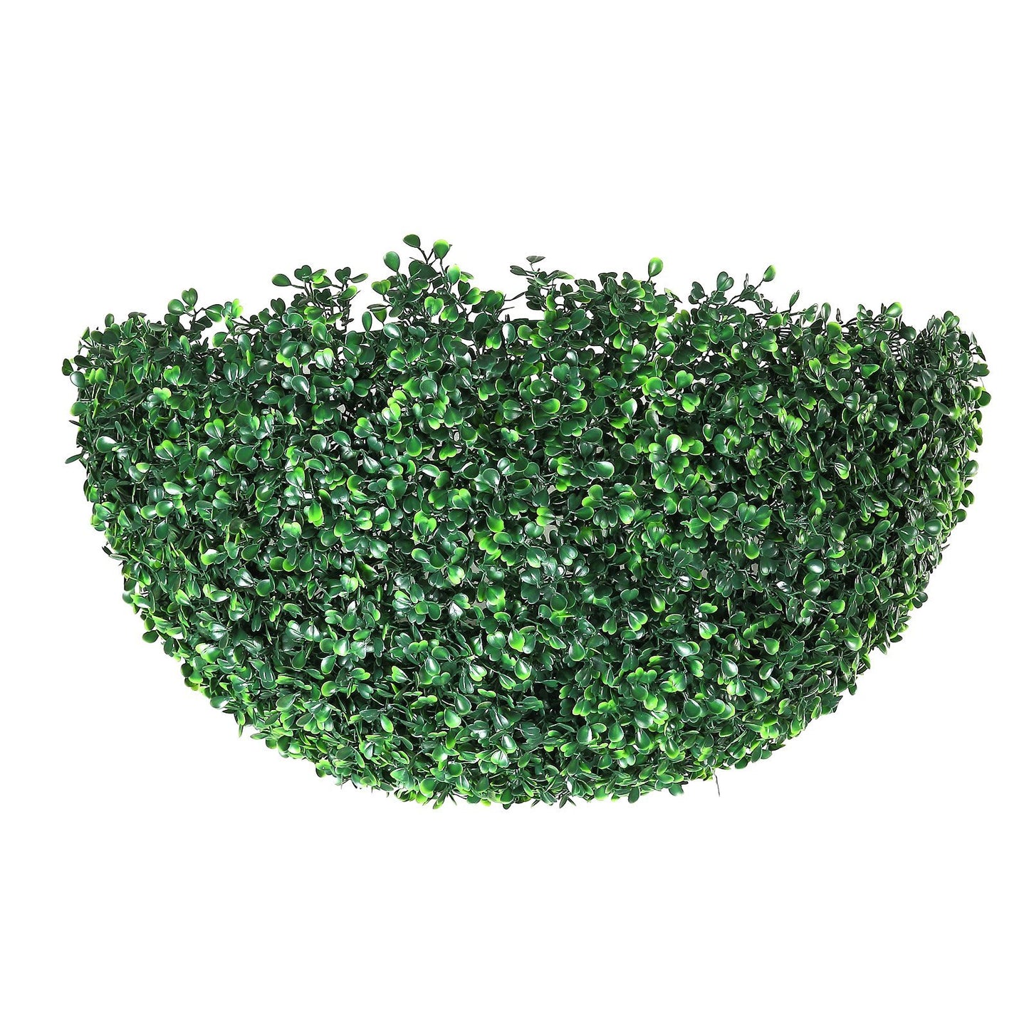 VEVOR Artificial Topiaries Boxwood Trees, 20Tall 2 Pieces , Ball Shape Faux Topiaries Plant, All Year Green Feaux Plant Decorative Balls For Backyard, Balcony,Garden, Wedding And Home