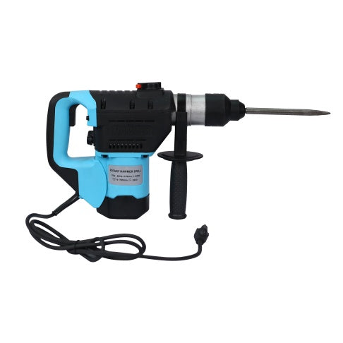 Rotary Hammer 1100WBlue Black1-12 SDS Plus Rotary Hammer Drill 3 Functions