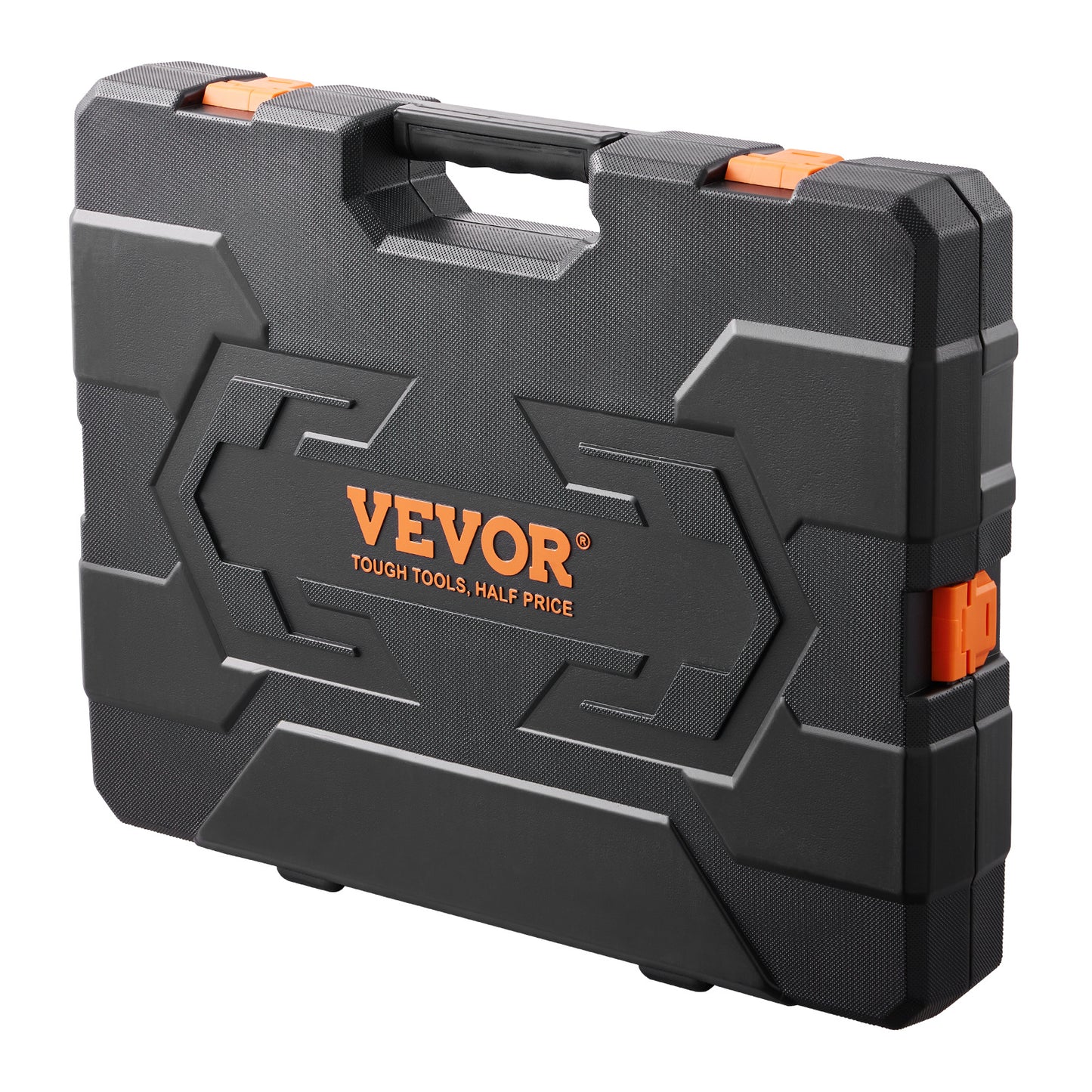 VEVOR Mechanics Tool Set And Socket Set, Drive Deep And Standard Sockets, 205 Pcs SAE And Metric Mechanic Tool Kit With Bits, Combination Wrench, Hex Wrenches, Accessories, Storage Case