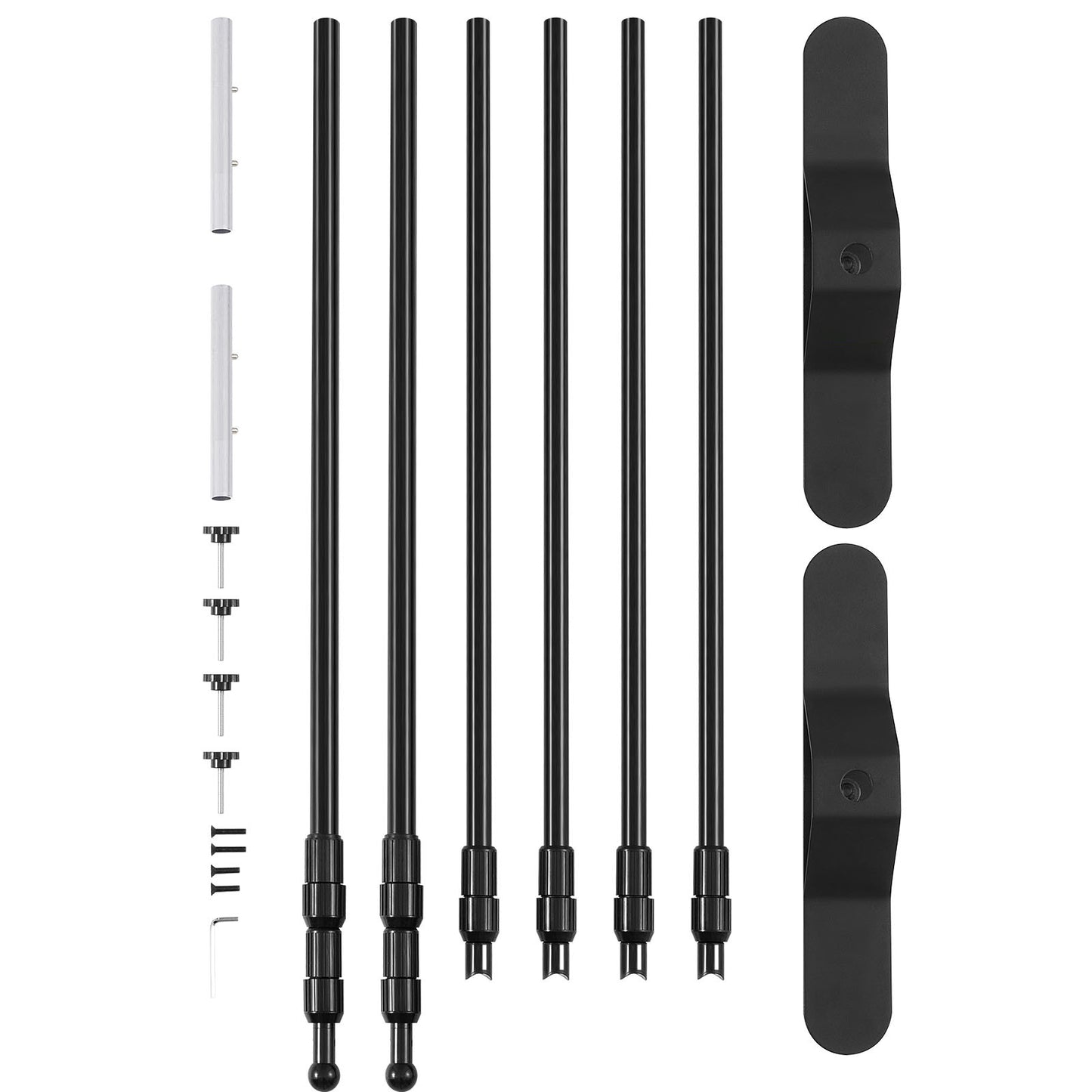 VEVOR Telescopic Backdrop Banner Stand Banner Stand Adjustable Step And Repeat Backdrop Banner Stand Retractable Banner Stand With Carrying Bag