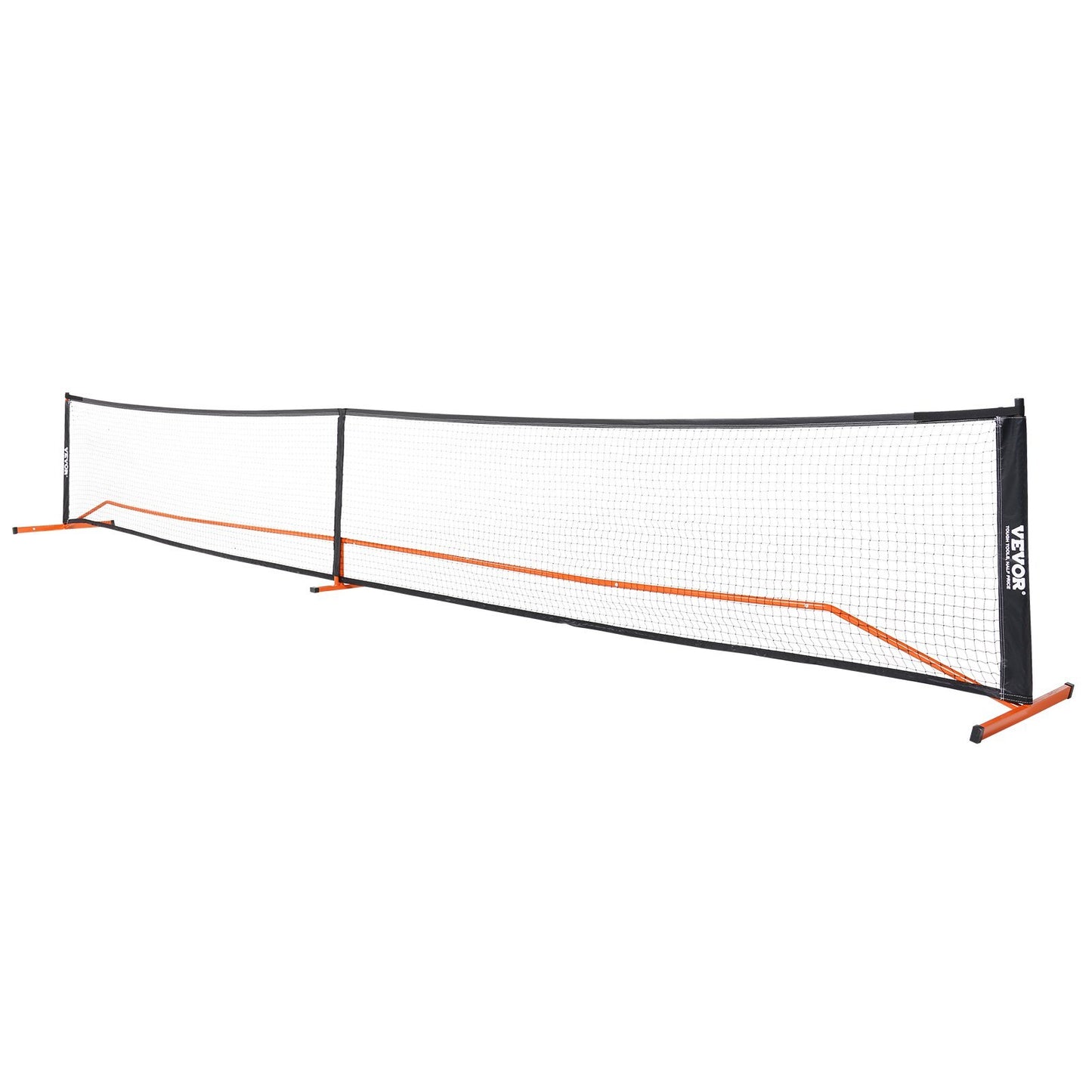 VEVOR Pickleball Net Set, 22FT Regulation Size Portable Pickleball System With Carrying Bag & Balls & Paddles, Weather Resistant Steady Metal Frame & Strong PE Net, For Outdoor BackyardDriveway