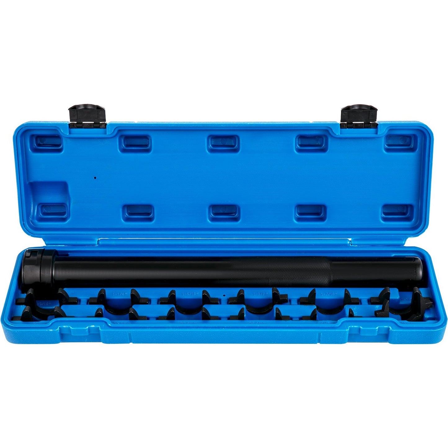 VEVOR Inner Tie Rod Tool Kit, 13 Pcs Crowfoot Adapters Inner Tie Rod Tool Set, 13 Pcs Tie Rod Removal Tool,Drive Tube Tie Rods Tool, Heavy-Duty Steel Inner Tie Rod Removal Tool For Vehicle