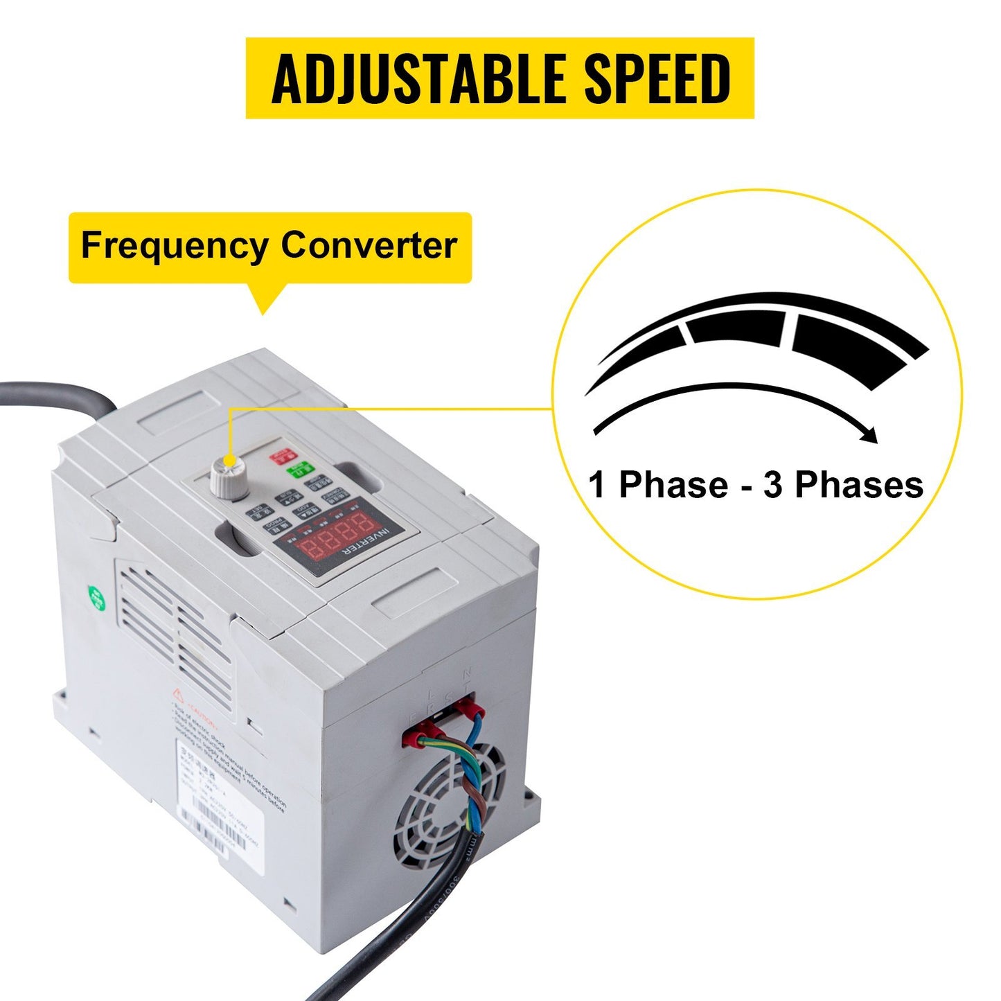 VEVOR 1500W 2HP Belt Sander Grinder, Variable Speed Belt Grinder For Metalworking, 3 In 1 Belt Sander Polisher With 3 Grinding Moulds & Flat Platen Tool Rest For Knife Making