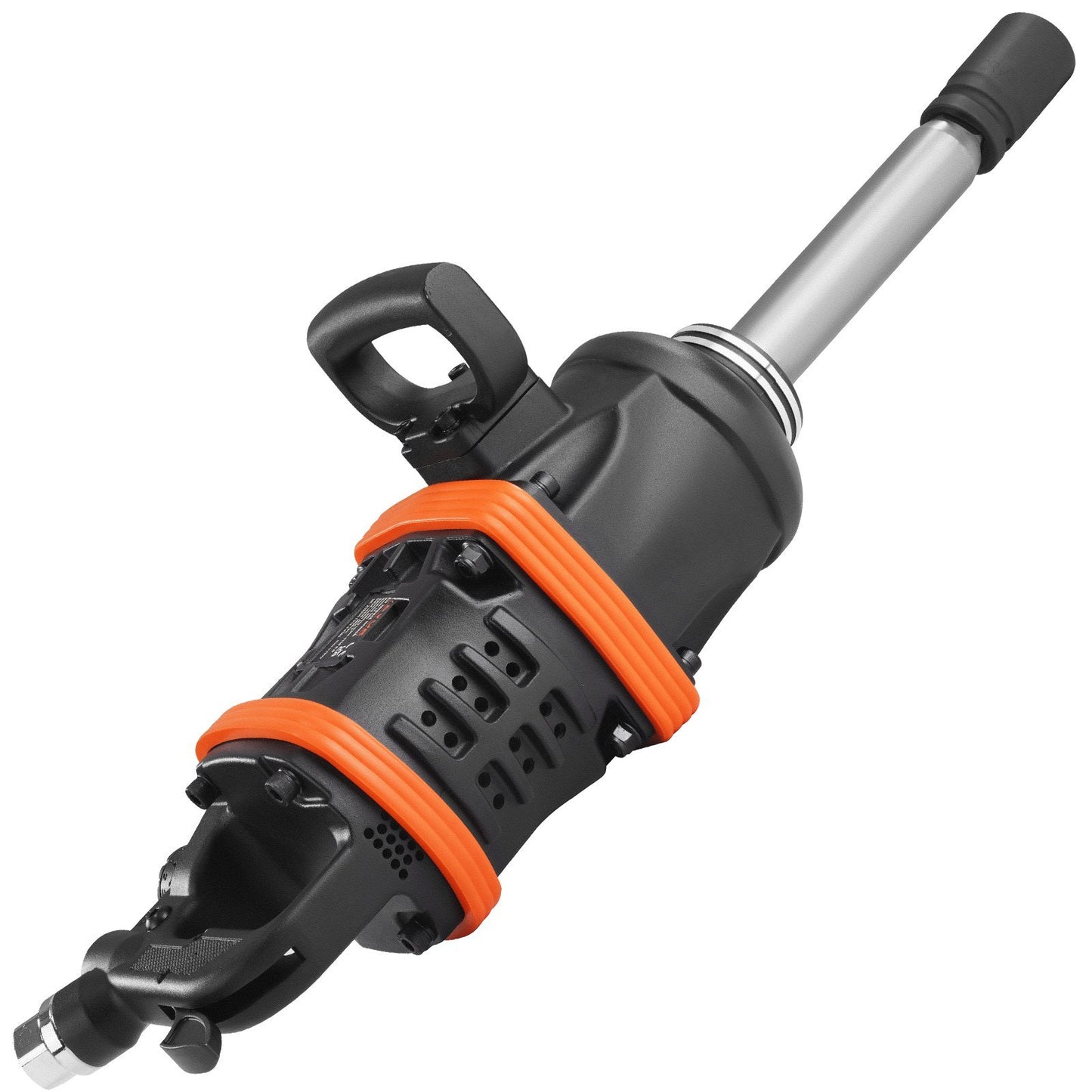 VEVOR 1 Inch Air Impact Wrench, Up To 5175 Ft-lbs Beast Reverse Torque Output Pneumatic Impact Gun 8 Inch Extended Anvil For Repairs And Maintenance Of Heavy Duty Machinery Semi-Truck Bus