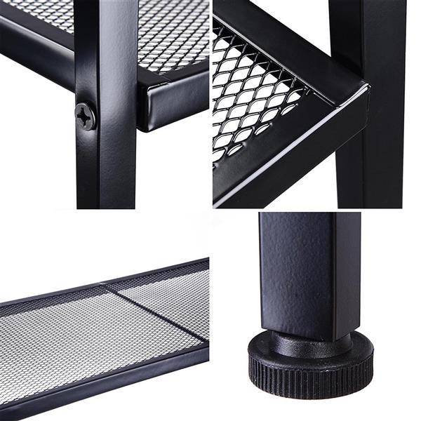 Widened Four-layer Book/Plant shelf