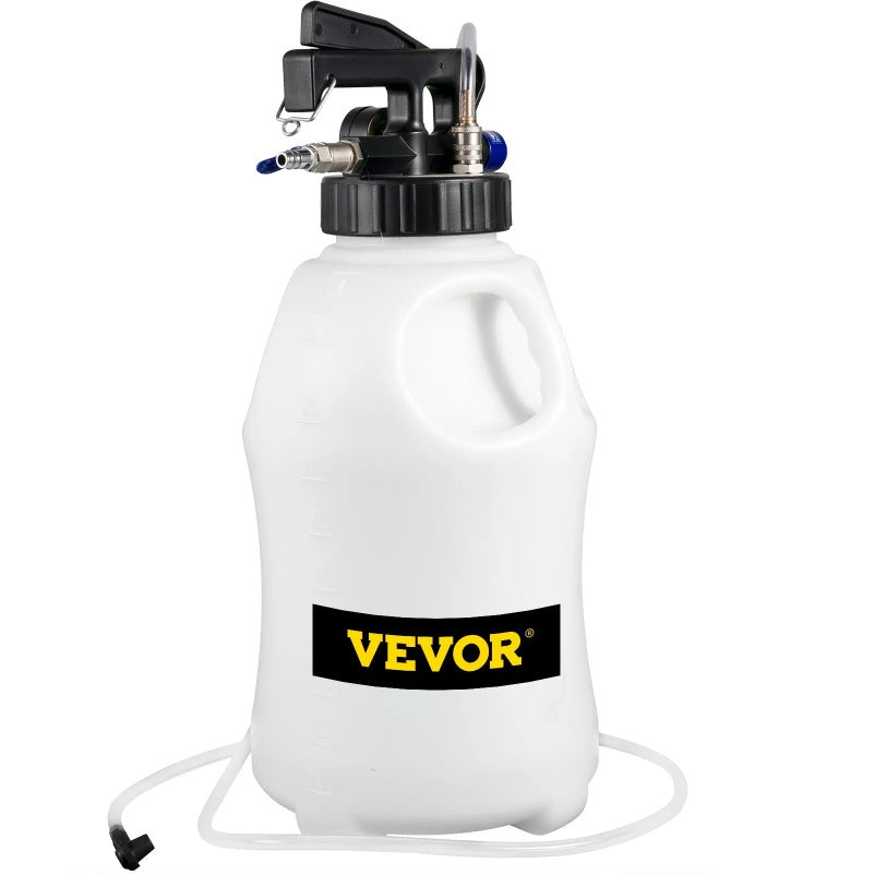 VEVOR Transmission Fluid Pump 2 Way Manual ATF Refill System Dispenser, Oil And Liquid Extractor 10 Liter Large Capacity