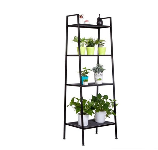 Widened Four-layer Book/Plant shelf