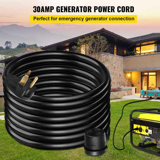 VEVOR  Welding Extension Cord 50ft MIG TIG Plasma Welding Cord 30A Extension Cord For Portable Welders
