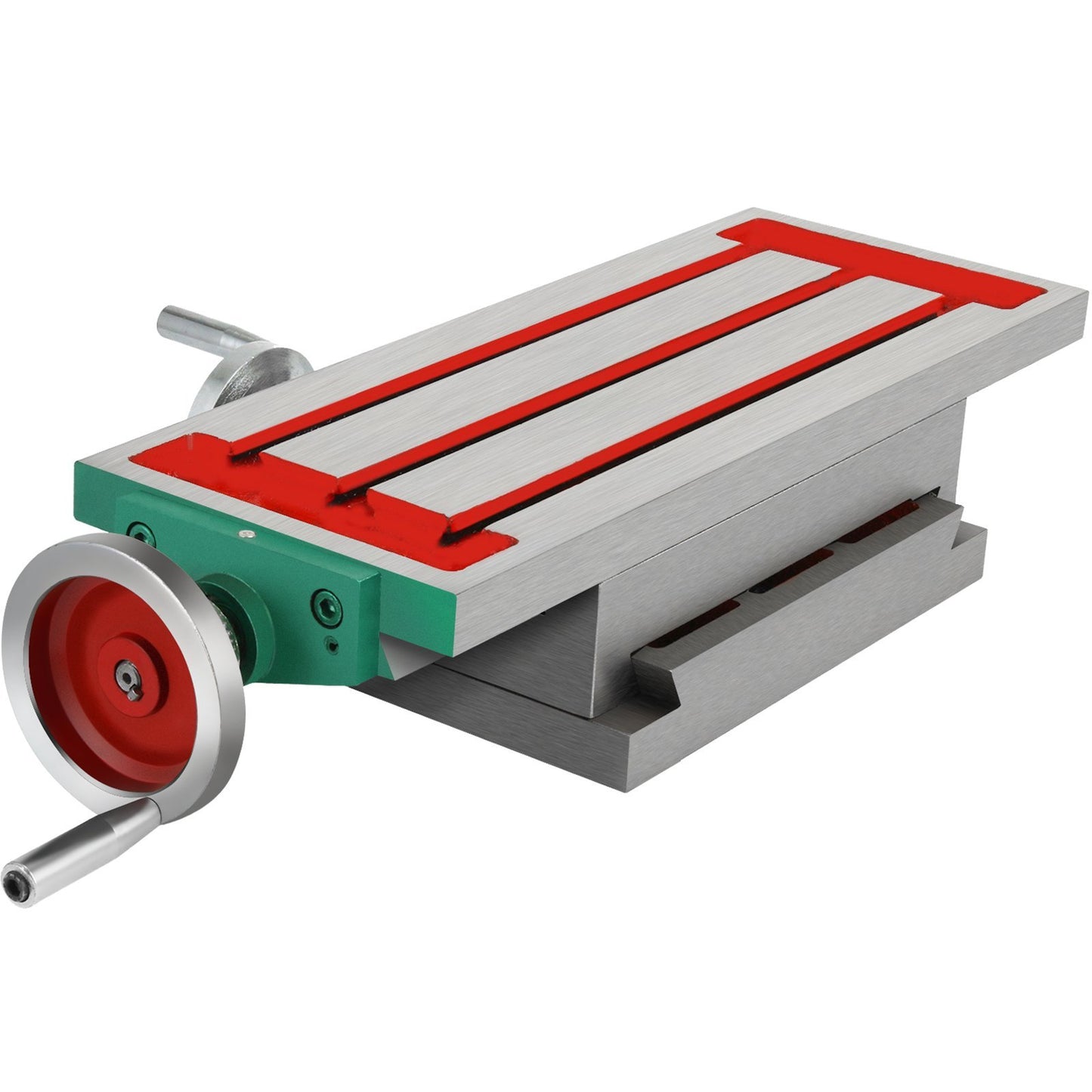 VEVOR Milling Working Table 17.7 X 6.7 Inch, Compound Milling Machine Work Table 2 Axis 4 Ways Move, Multifunction Milling Working Table Heavy-duty Structure,for Milling And Drilling Machine