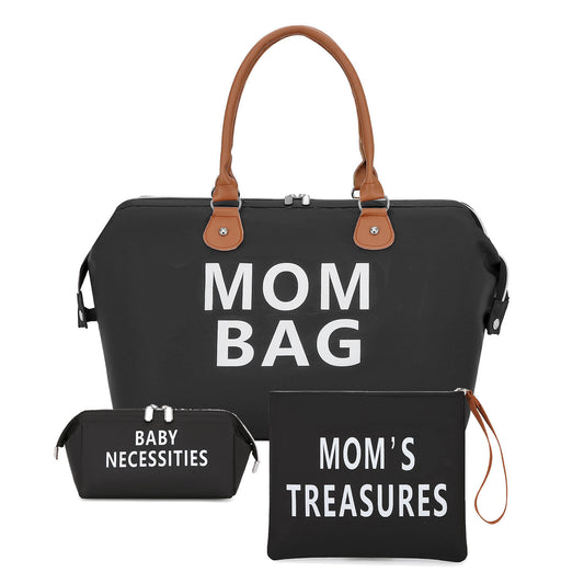 Weekender Bag For Women, Travel Duffel Bag , Gym Bag, Mom ,Carry On 3Pcs Set